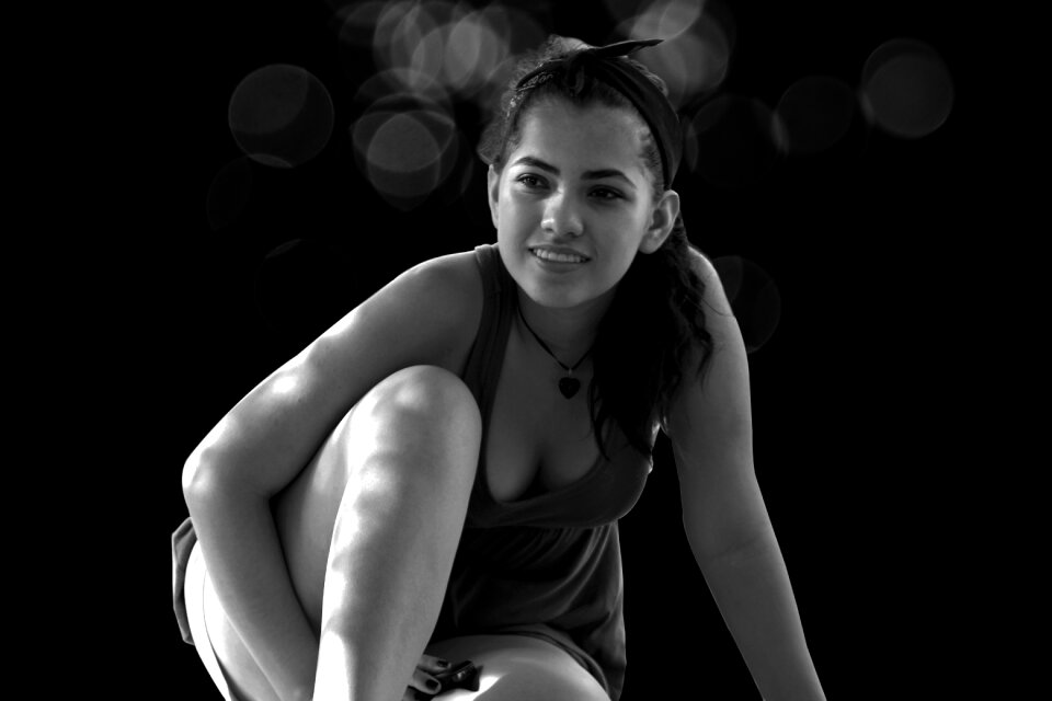 Model pretty beautiful