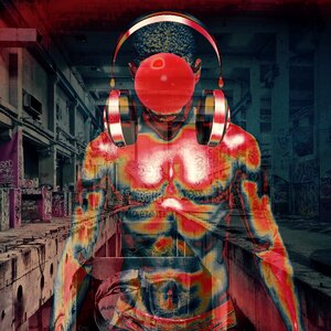 Ball red headphones Free illustrations