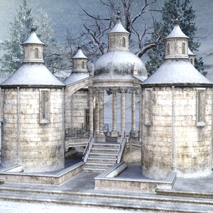 Light fantasy snow