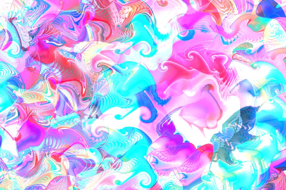 Watercolor vintage colorful