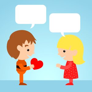 Speech bubble sign