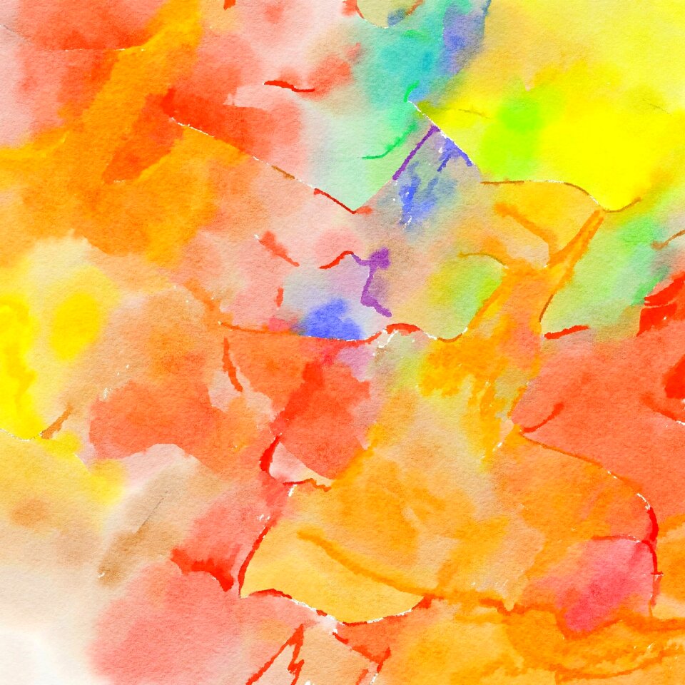 Ink wash stain