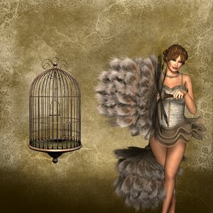 Surreal creative artistic