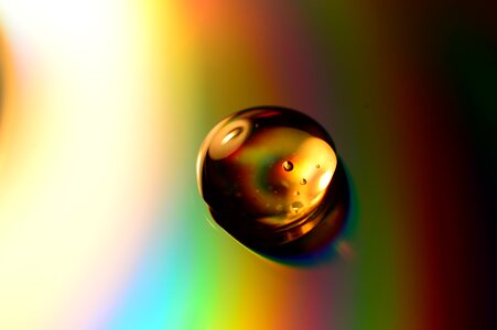 Colored glass drip