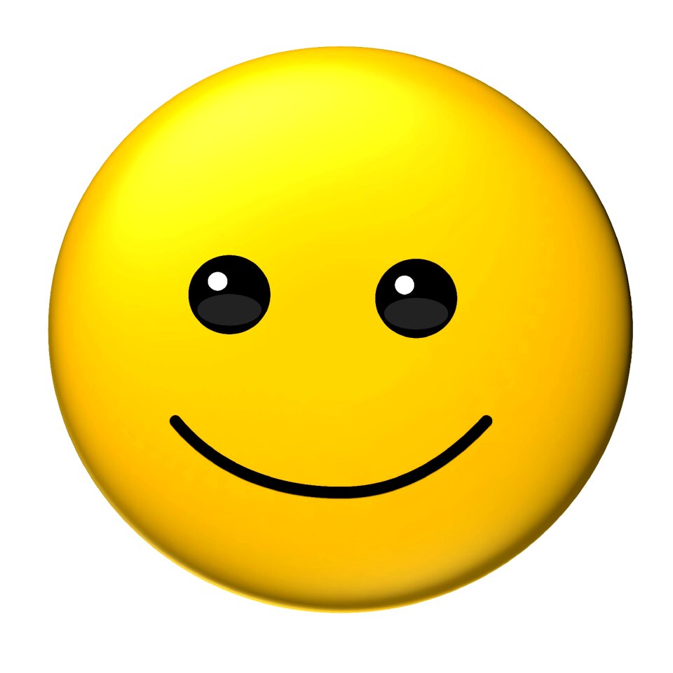 Yellow cute face