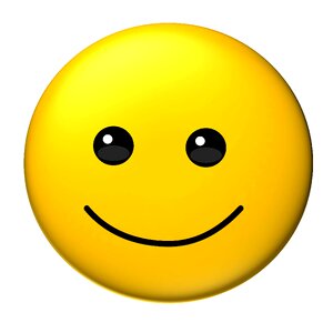 Yellow cute face