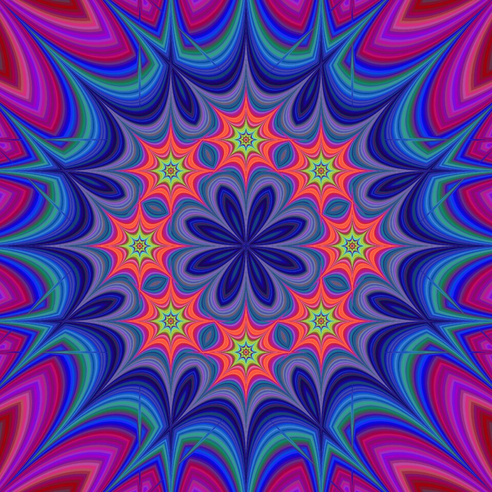 Mirror modern motif