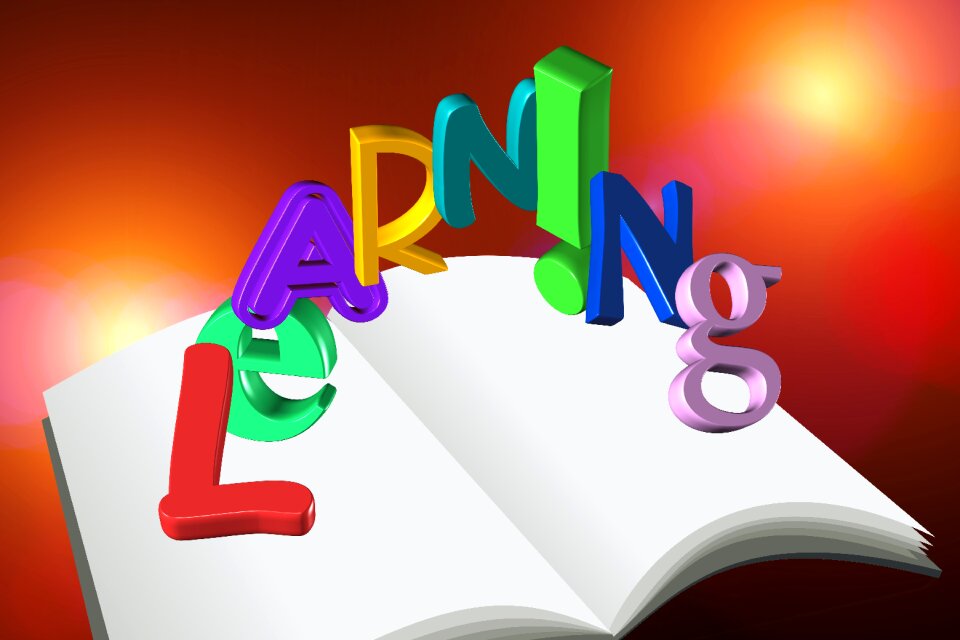 Font lettering teaching