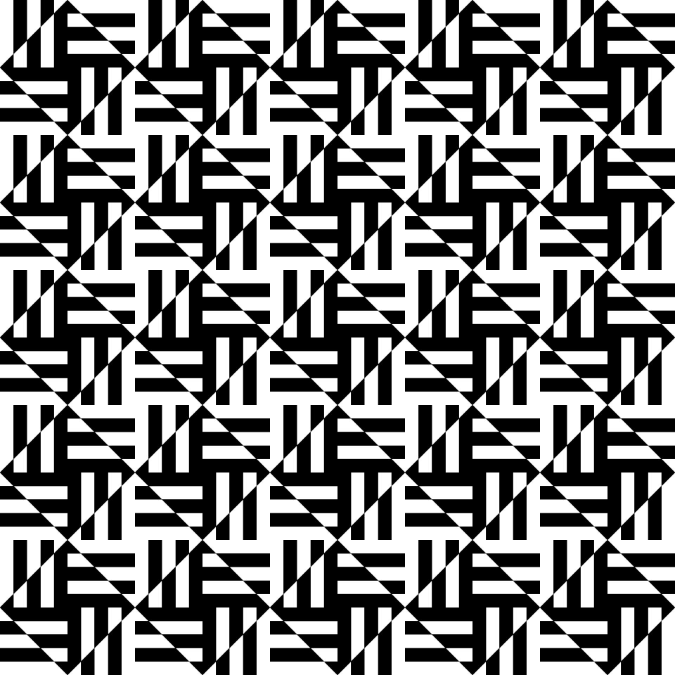 Backdrop decoration geometry