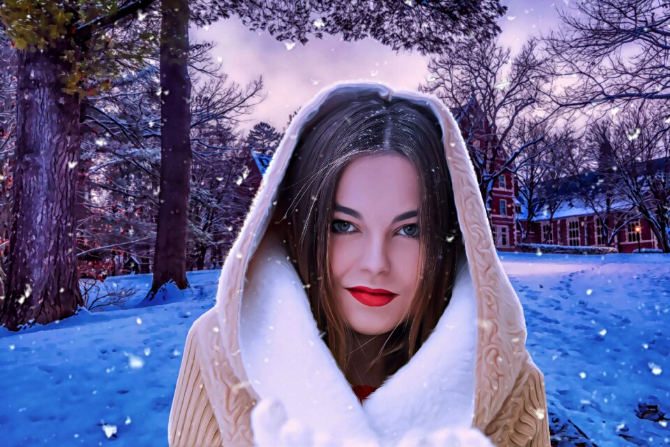 Model portrait fantasy portrait