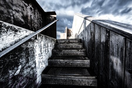 Gradually view sky