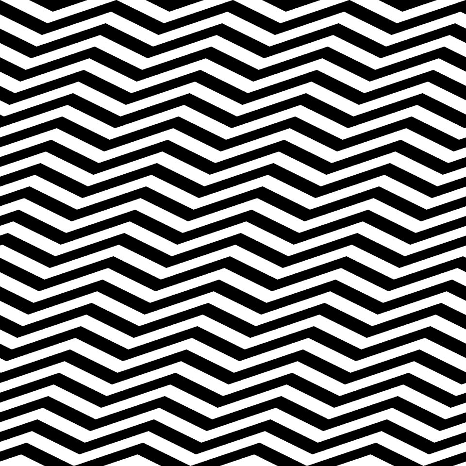 Chevron pattern geometric