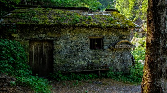 Lapsed old building old house