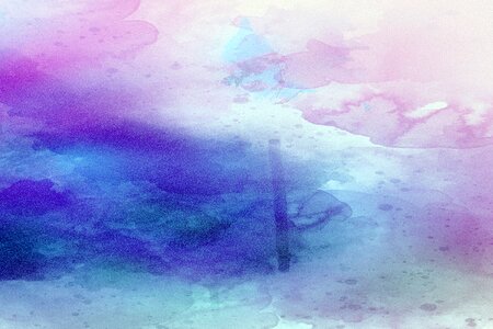 Watercolor vintage colorful
