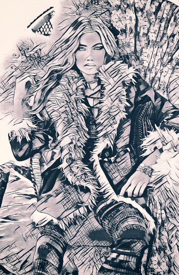 Drawing drawn art