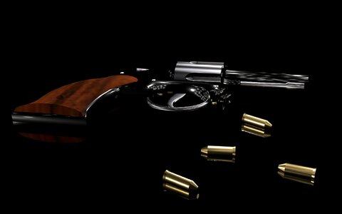 Pistol hand gun gun