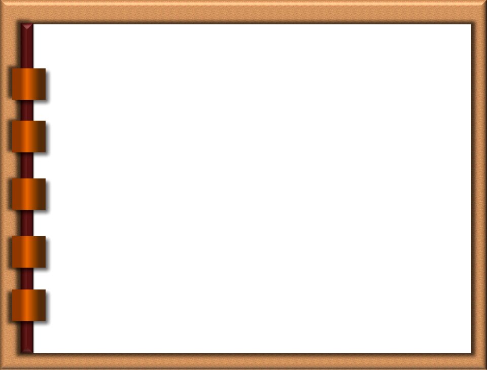 Brown orange notebook