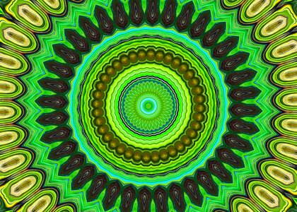 Pattern green abstract
