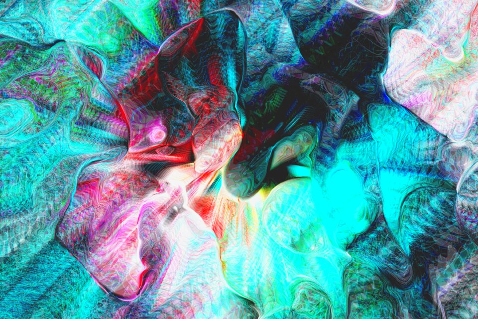 Watercolor vintage colorful