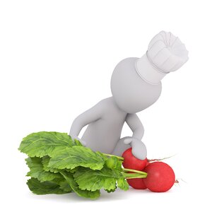Raw food green vitamins