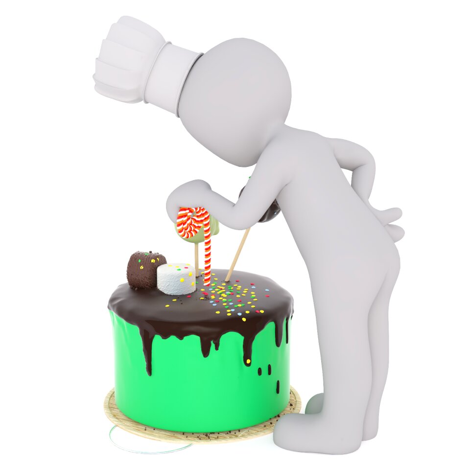 Pastries eat serve