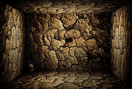 Clay wall background