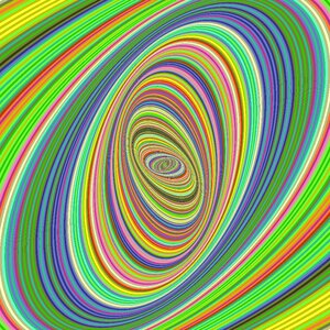 Hypnotic digital Free illustrations