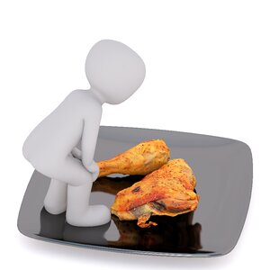 Meat grill cut