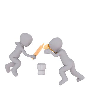 Fight bake baker