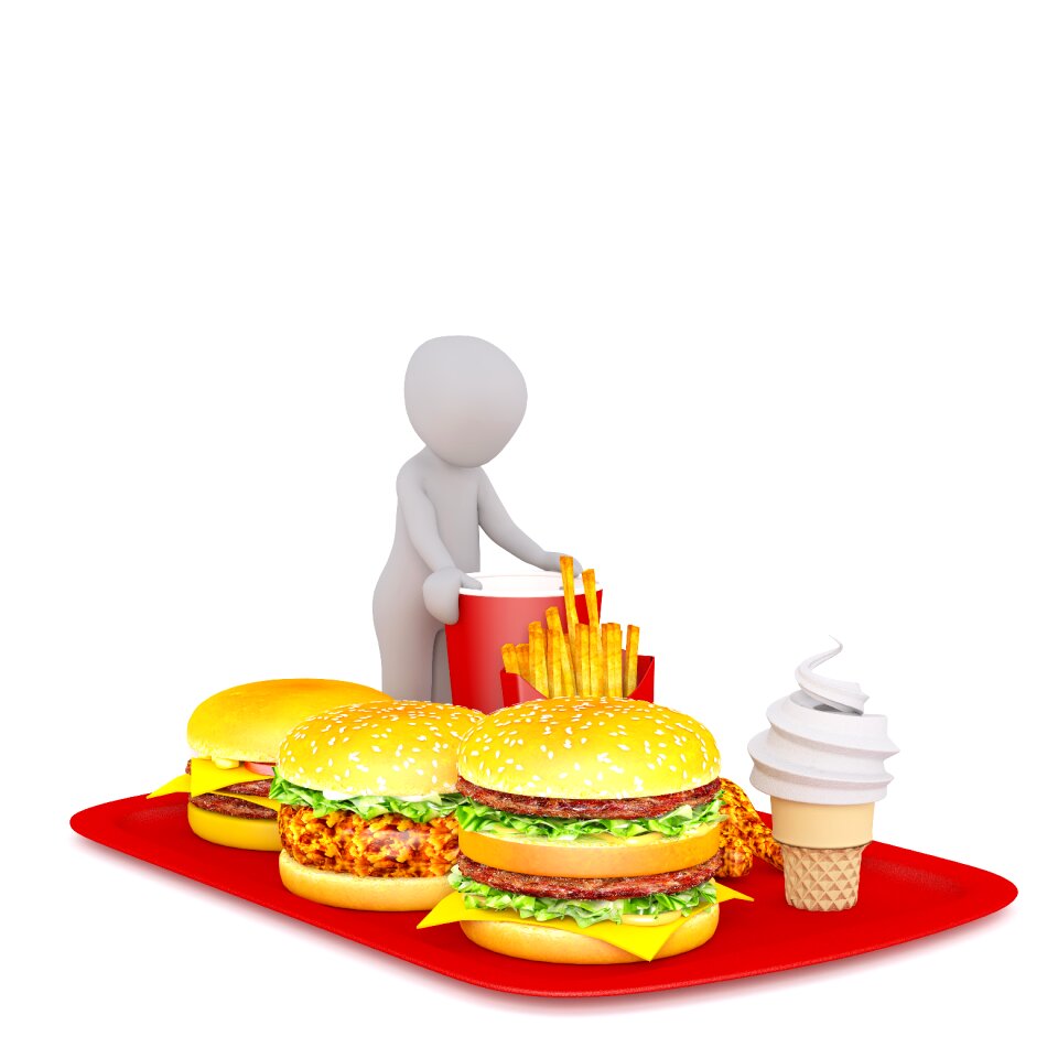 Burger snack bread