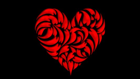 Valentine red romance