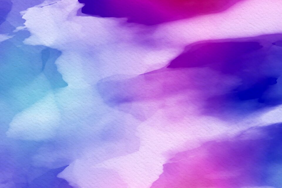 Watercolor vintage colorful