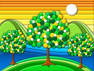 Designs background green