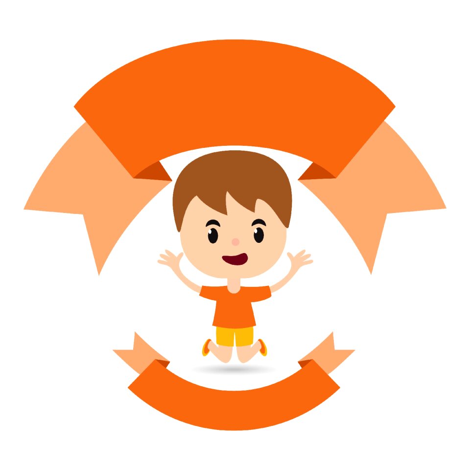 Kids clipart cute