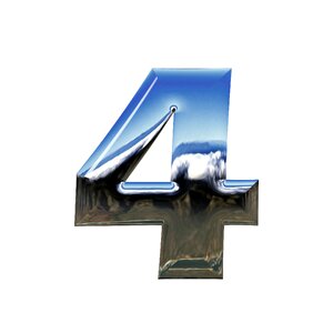 Digit four Free illustrations