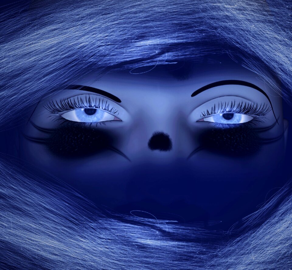 Girl human close up