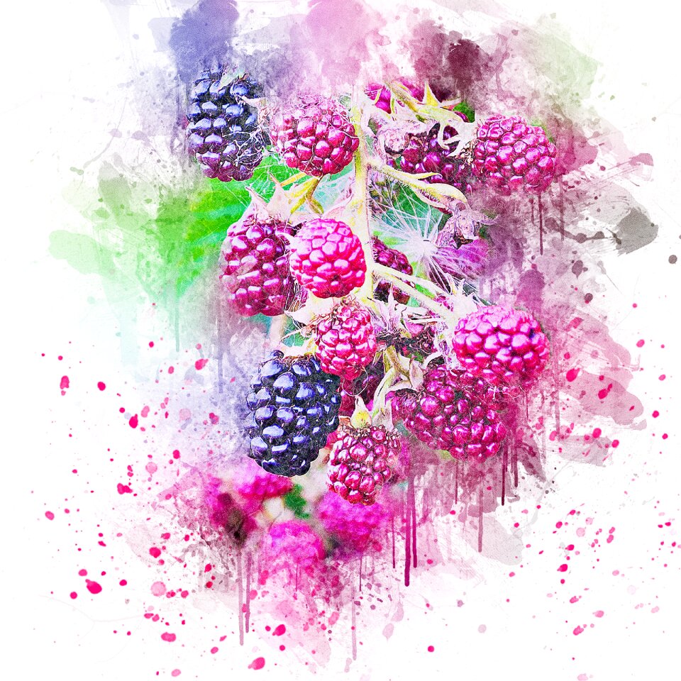 Abstract nature wedding