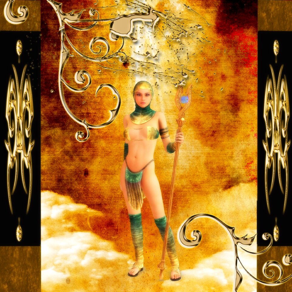 Golden returned strong exalted