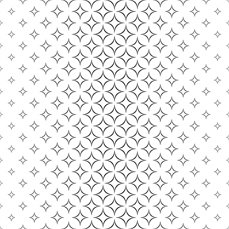 Shape pattern background