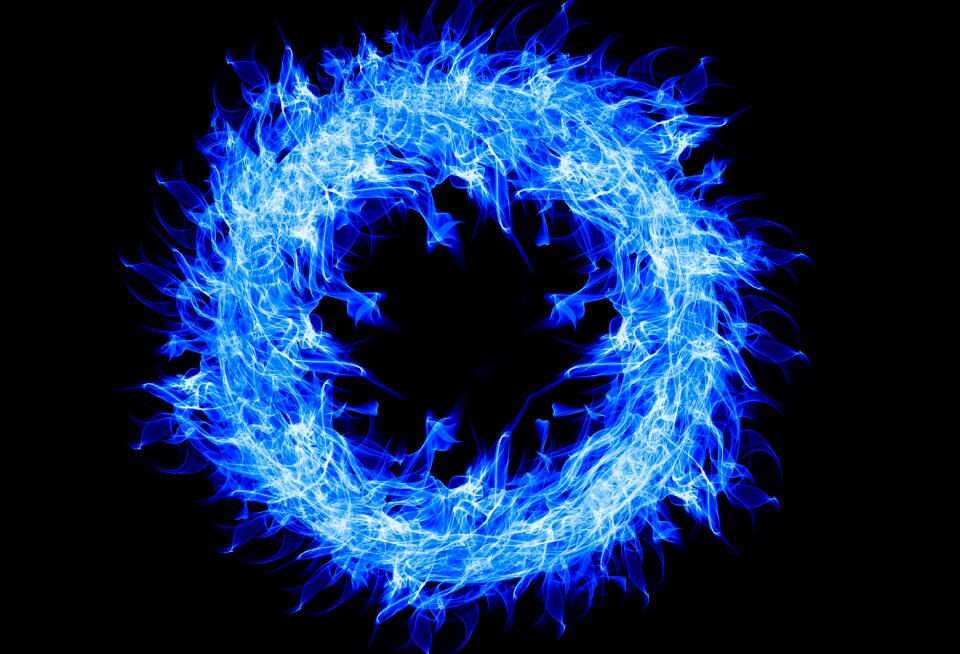 Fire flame artwork