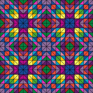 Colorful background pattern