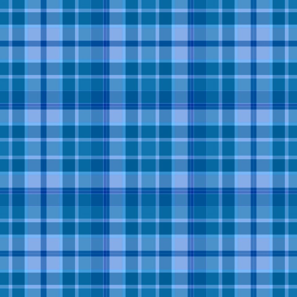 Preppy blue plaid background Free illustrations