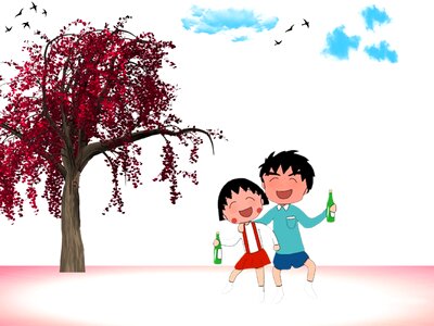 Two couple dance