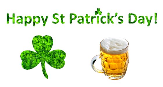 Celebration shamrock green