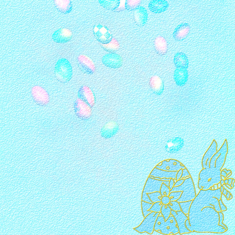 Easter paper scrapbook