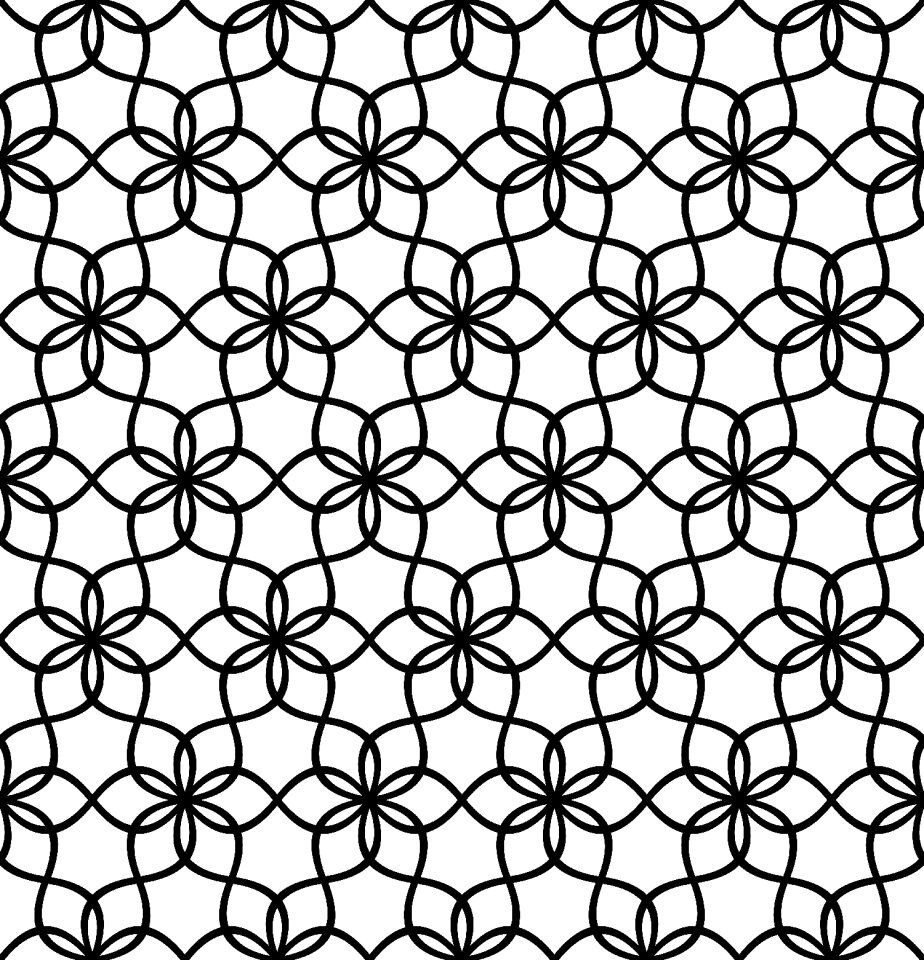 Abstract repeating monochromatic