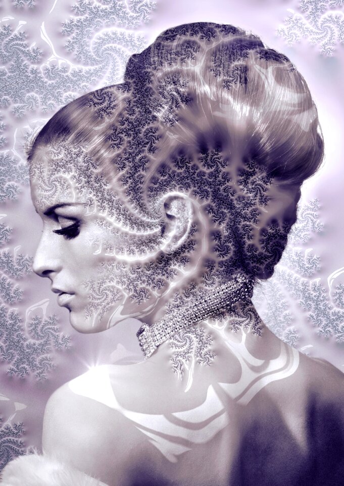Sensual composing pretty