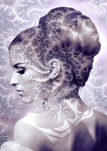 Sensual composing pretty