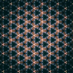 Pattern characters fractal structures