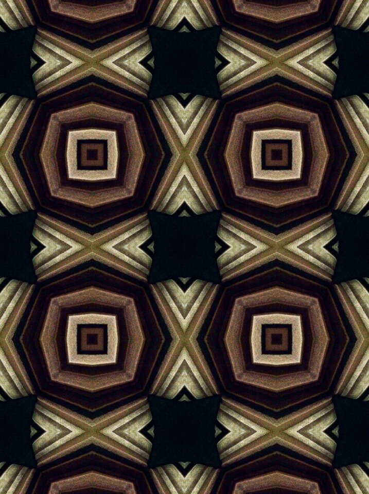 Tribal texture black